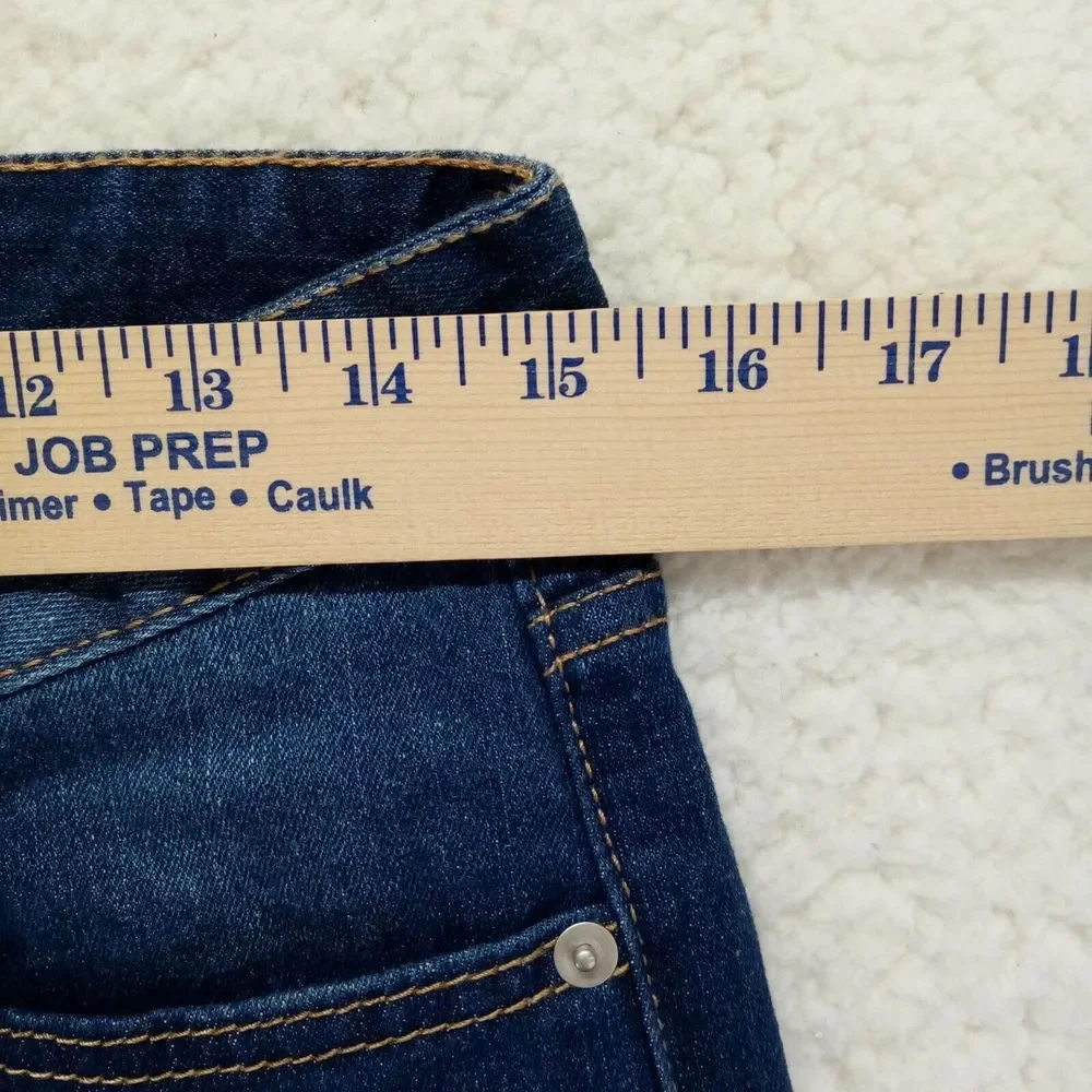 Fashion Nova Men‎ Jeans 30x32 Zip Ankles Straight Dark Demin Cotton Blend